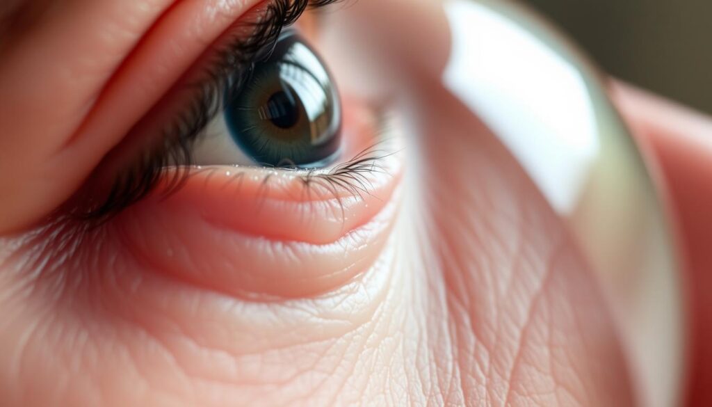 A detailed close-up of the visible symptoms of type 2 diabetes, including excessive thirst, increased urination, blurred vision, and skin discoloration. The image should be lit with soft, natural lighting to emphasize the clinical, medical nature of the subject. Captured with a macro lens to showcase the intricate details, creating a sense of urgency and the need for early detection. The overall mood should convey a sense of concern and the importance of recognizing these warning signs to seek prompt medical attention.