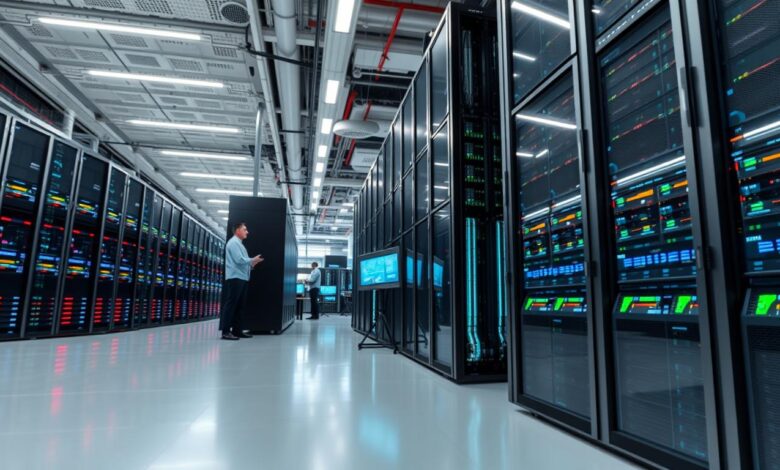 ukuran superkomputer modern 7500 meter persegi